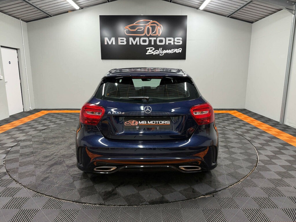 Mercedes-Benz A Class Amg Line HJ67KUH Blue #6