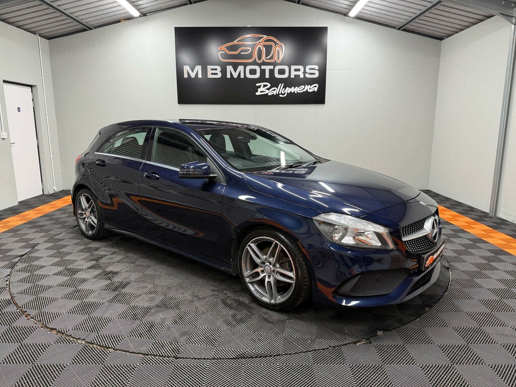 Mercedes-Benz A Class Amg Line Blue