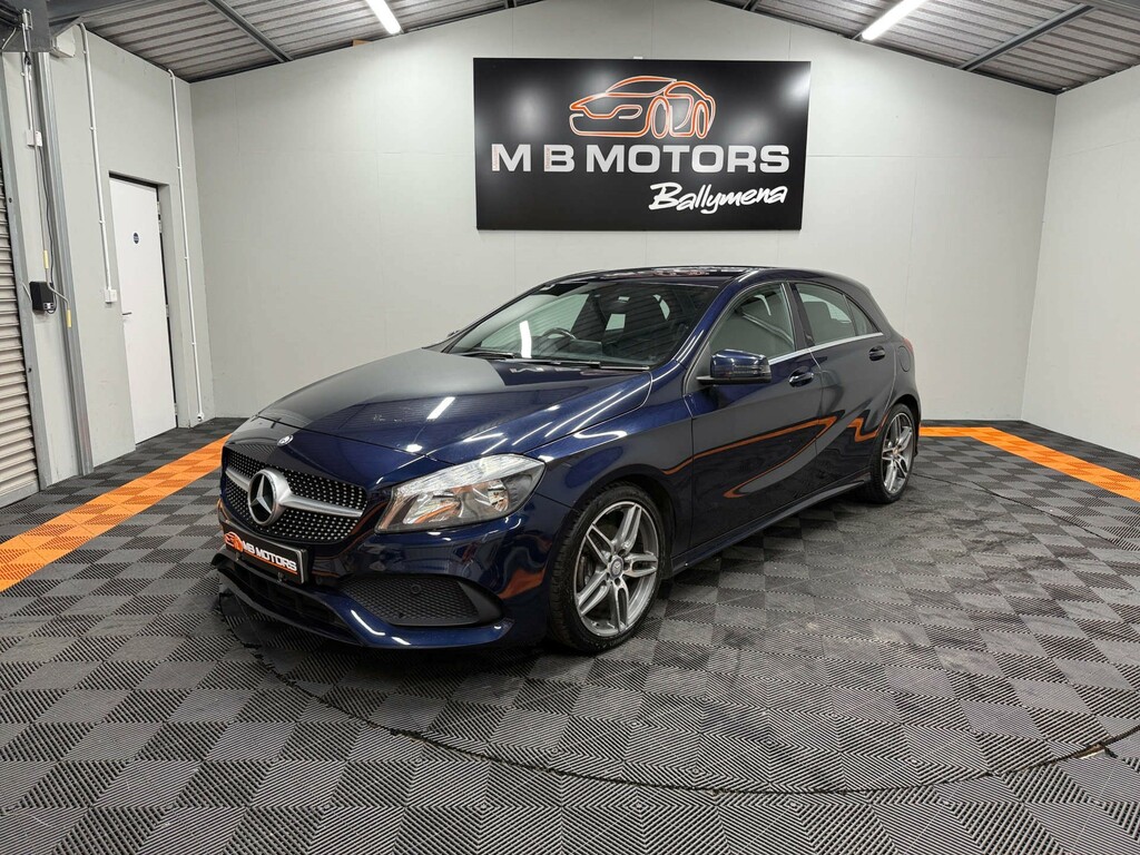 Mercedes-Benz A Class Amg Line HJ67KUH Blue #3