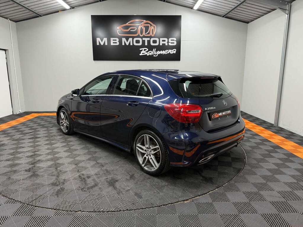 Mercedes-Benz A Class Amg Line HJ67KUH Blue #5
