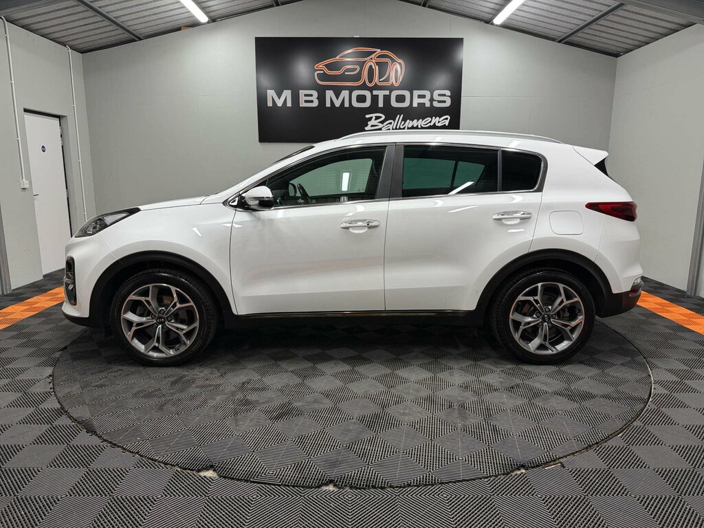 Kia Sportage Gt-line Crdi Mhev ST20PHJ White #4