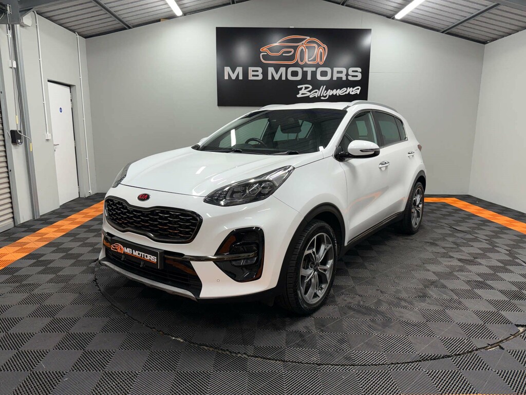 Kia Sportage Gt-line Crdi Mhev ST20PHJ White #3
