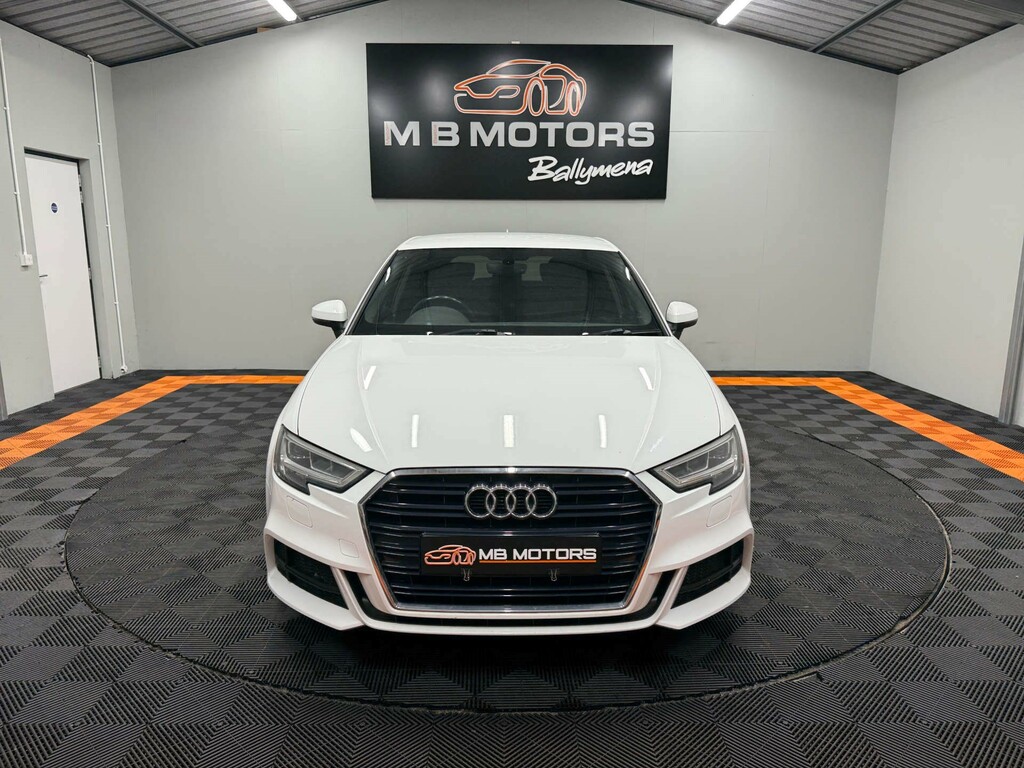 Audi A3 Sportback S Line Tfsi EG17ERJ White #2