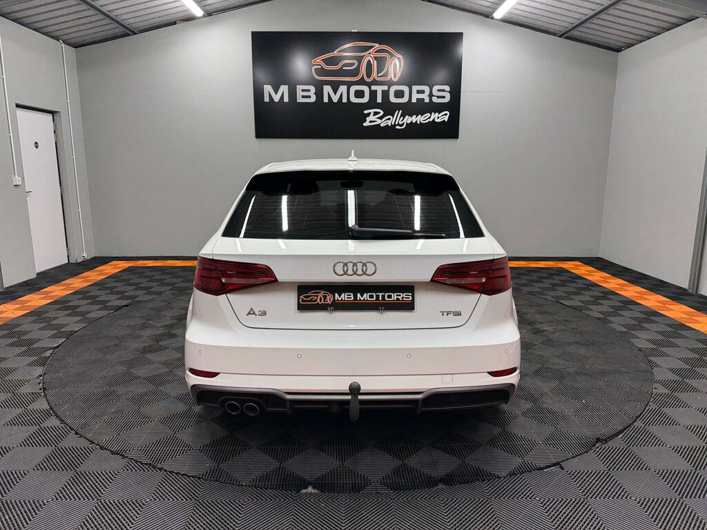 Audi A3 Sportback S Line Tfsi EG17ERJ White #6
