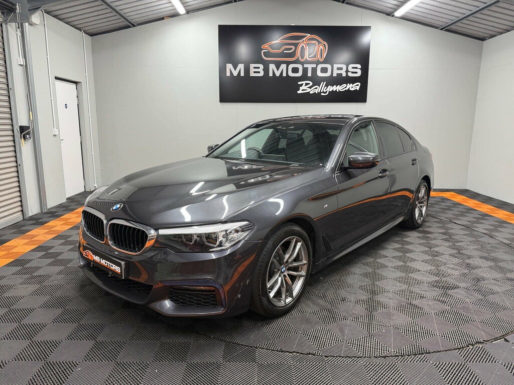 BMW 5 Series 520D M Sport Mhev SD20VEO Grey #3