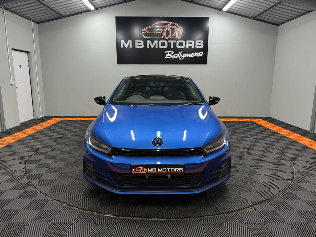 Volkswagen Scirocco Gt Black Edition Tdi Bluemotion Technology Semi-au Blue #2