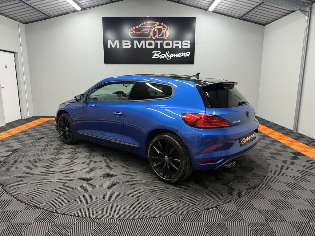Volkswagen Scirocco Gt Black Edition Tdi Bluemotion Technology Semi-au Blue #5