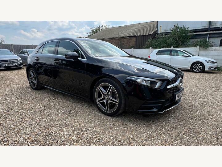 Mercedes-Benz A Class 1.5 A180d Amg Line Executive 7G-dct Euro 6 Ss YW68OOJ Black #4