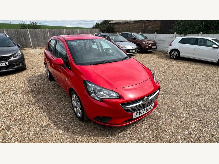 Vauxhall Corsa 1.4I Ecoflex Energy Euro 6 Ac FV17UVE Red #6