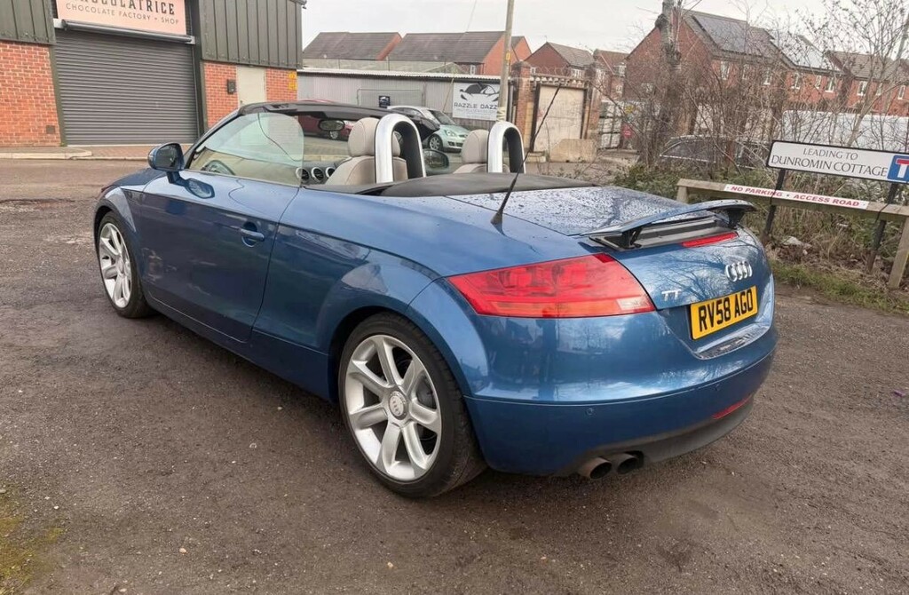 Audi TT Convertible 2.0 Tfsi 2008 Blue #4