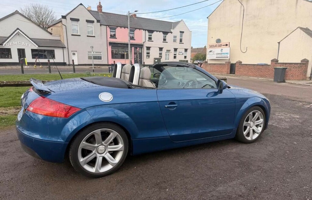 Audi TT Convertible 2.0 Tfsi 2008 Blue #3