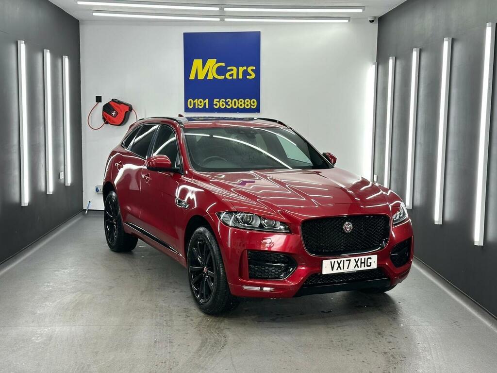 Jaguar F-Pace Suv 2.0 D180 R-sport Awd Euro 6 Ss 20 VX17XHG Red #6