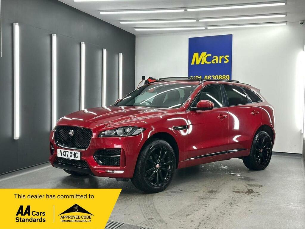 Jaguar F-Pace Suv 2.0 D180 R-sport Awd Euro 6 Ss 20 Red