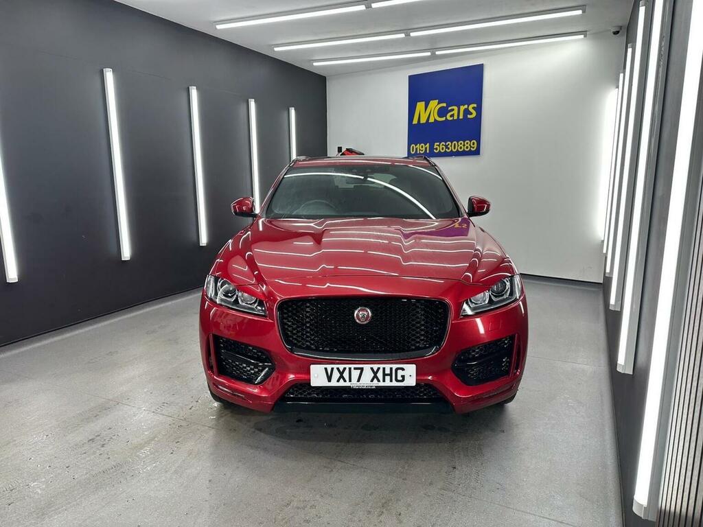 Jaguar F-Pace Suv 2.0 D180 R-sport Awd Euro 6 Ss 20 VX17XHG Red #5