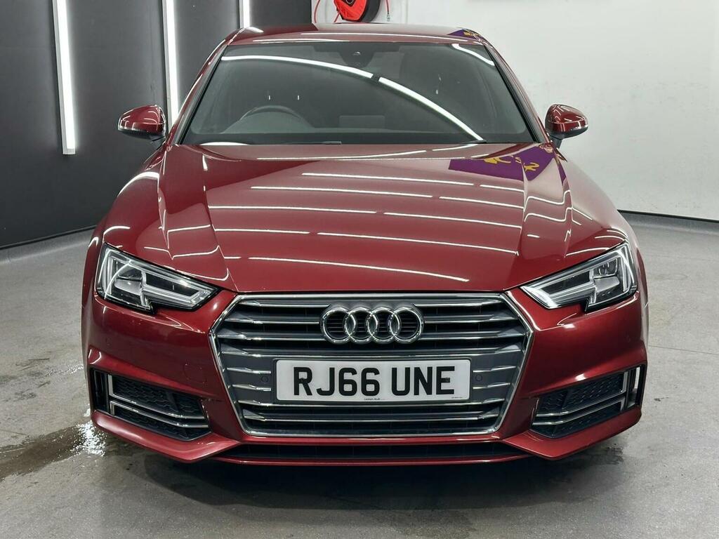 Audi A4 Saloon 2.0 Tfsi S Line Euro 6 Ss 201766 Red #6
