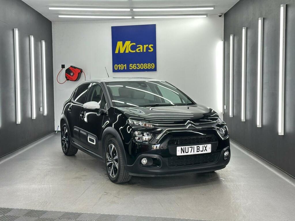 Citroen C3 Hatchback 1.2 Puretech Shine Plus Euro 6 Ss NU71BJX Black #5