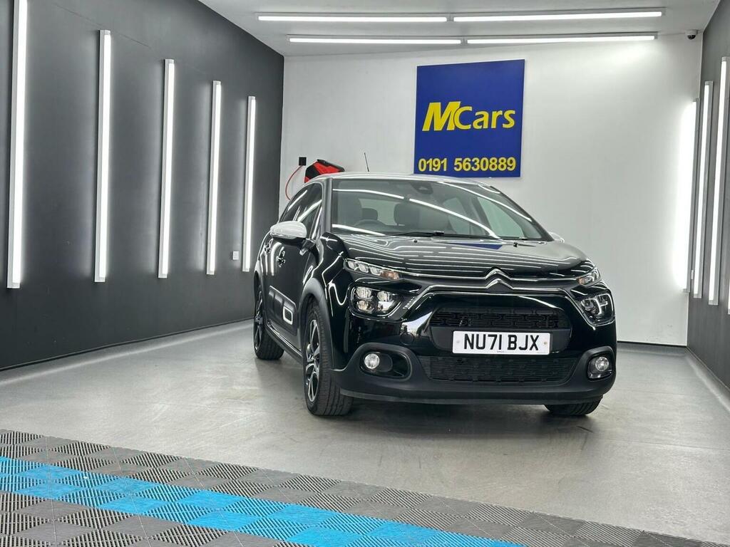 Citroen C3 Hatchback 1.2 Puretech Shine Plus Euro 6 Ss NU71BJX Black #3