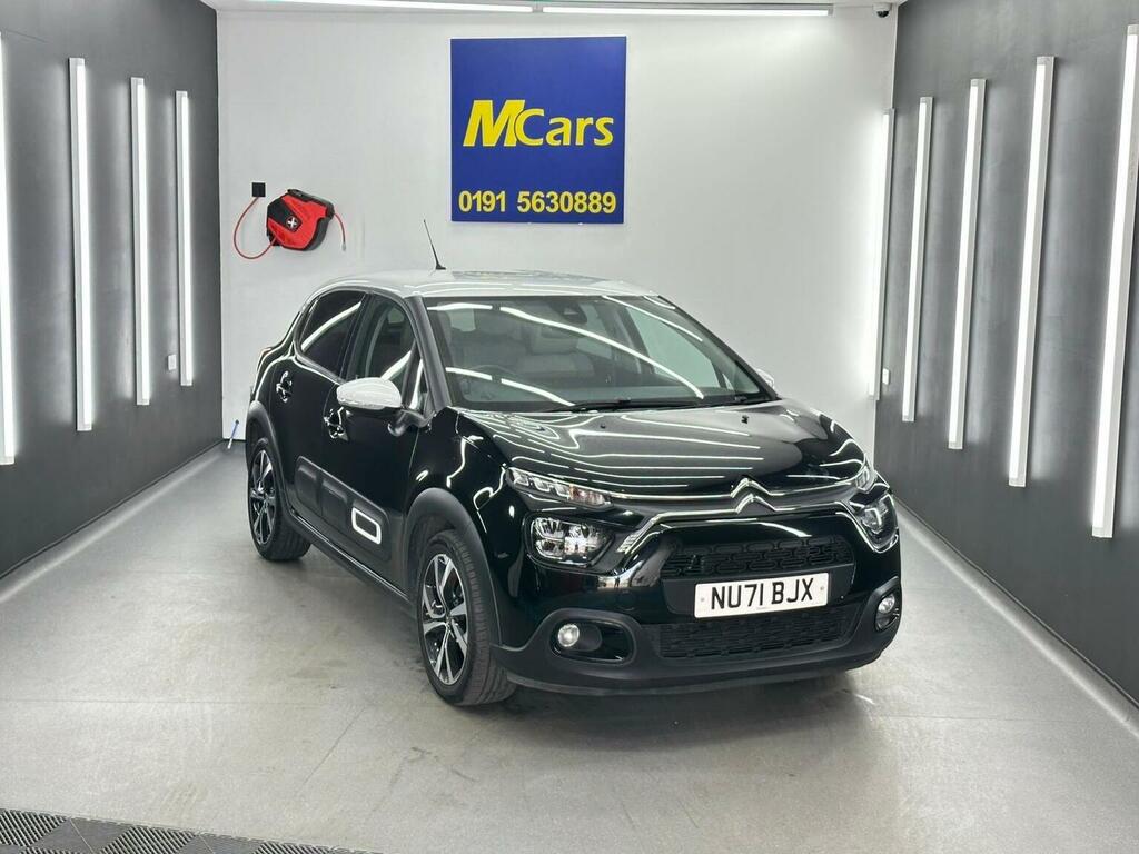 Citroen C3 Hatchback 1.2 Puretech Shine Plus Euro 6 Ss NU71BJX Black #4