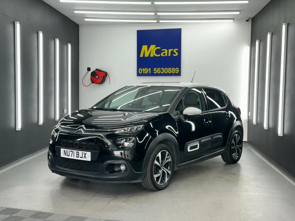 Citroen C3 Hatchback 1.2 Puretech Shine Plus Euro 6 Ss NU71BJX Black #6