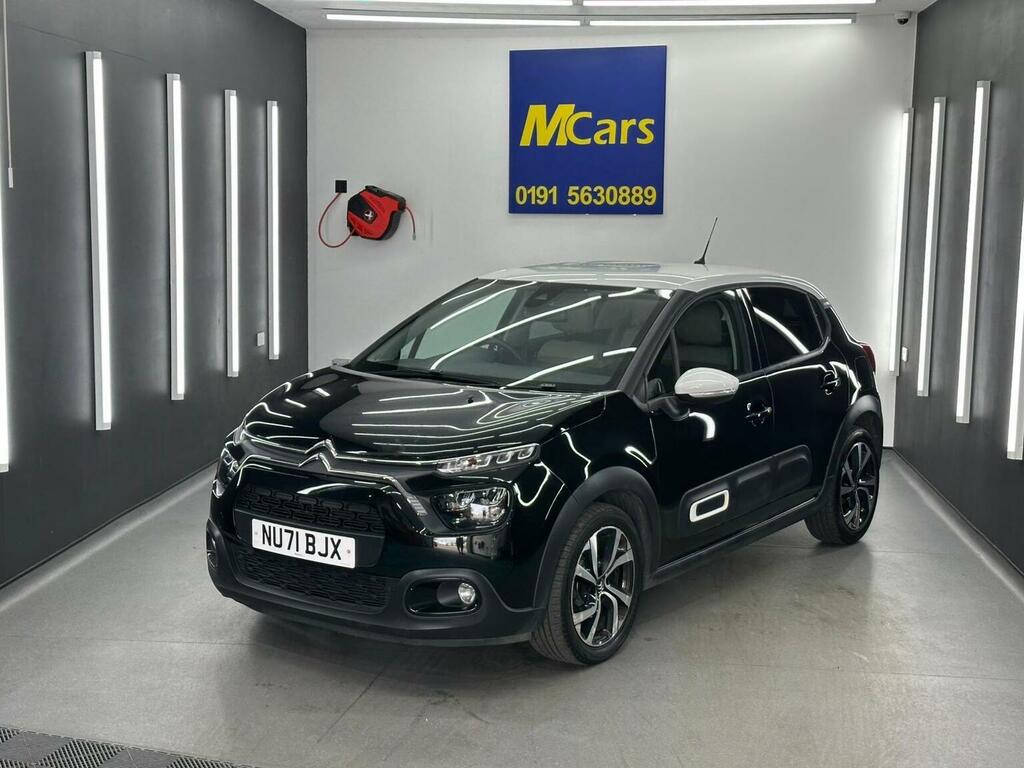 Citroen C3 Hatchback 1.2 Puretech Shine Plus Euro 6 Ss NU71BJX Black #2