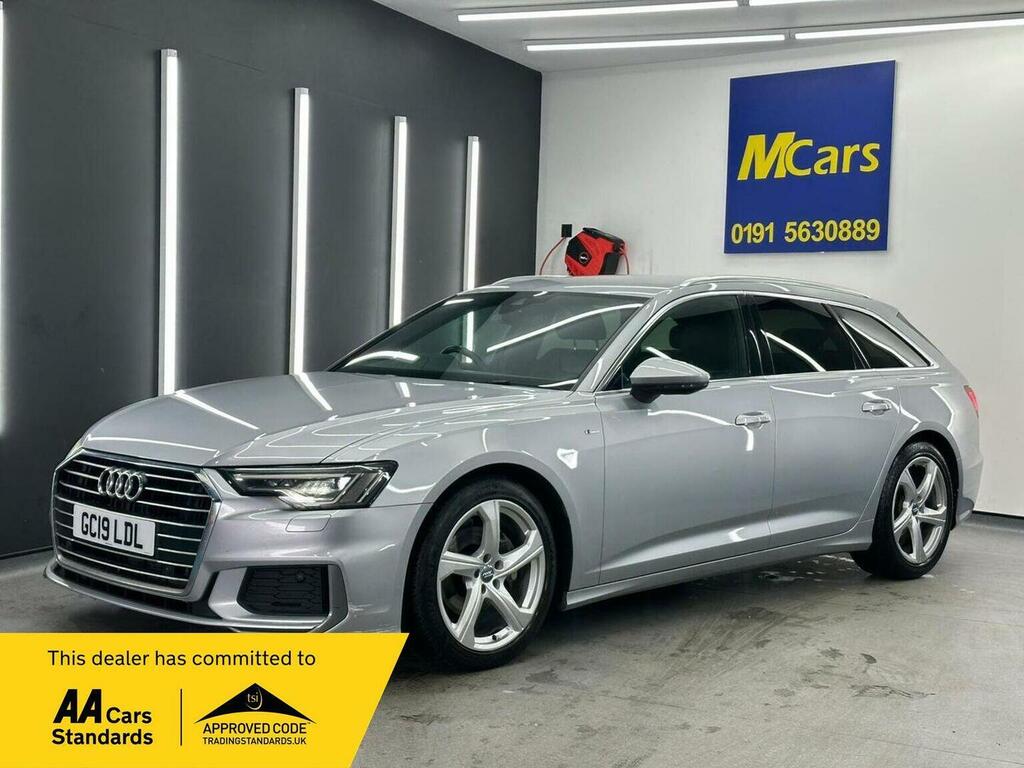 Audi A6 Avant Estate 2.0 Tdi 40 S Line S Tronic Euro 6 Ss Silver