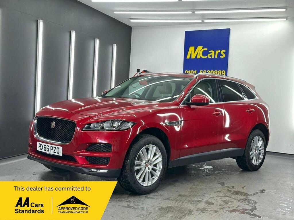 Jaguar F-Pace Suv 2.0 D180 Portfolio Awd Euro 6 Ss Red