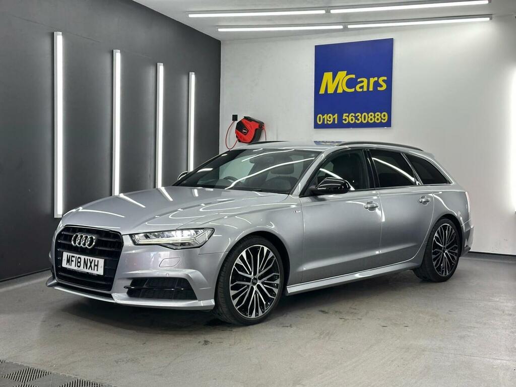 Audi A6 Avant Estate 2.0 Tdi Ultra Black Edition S Tronic Euro 6 MF18NXH Silver #2