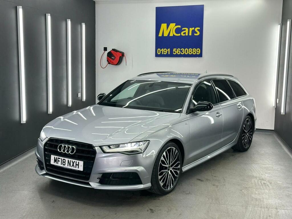 Audi A6 Avant Estate 2.0 Tdi Ultra Black Edition S Tronic Euro 6 MF18NXH Silver #4