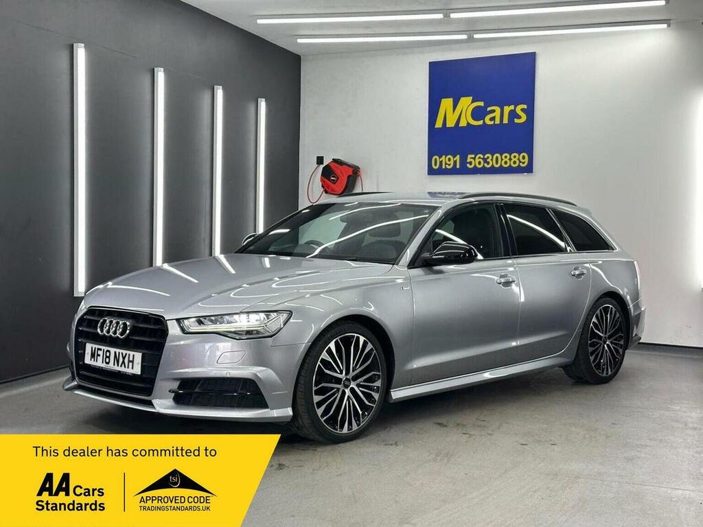 Audi A6 Avant Estate 2.0 Tdi Ultra Black Edition S Tronic Euro 6 Silver
