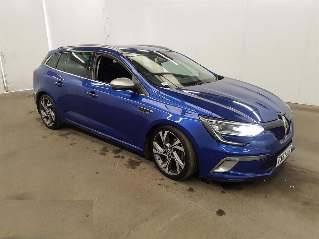 Renault Megane Estate 1.6 Tce Gt Nav Sport Tourer Edc Euro 6 Ss Blue