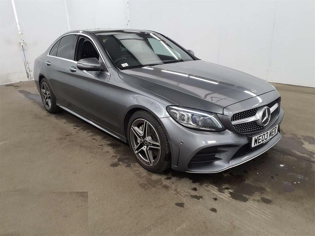 Mercedes-Benz C Class Saloon 2.0 C300d Amg Line Premium Plus G-tronic Grey
