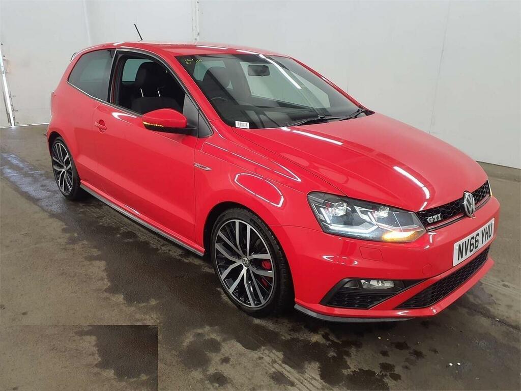 Volkswagen Polo Hatchback 1.8 Tsi Bluemotion Tech Gti Dsg Euro 6 Red