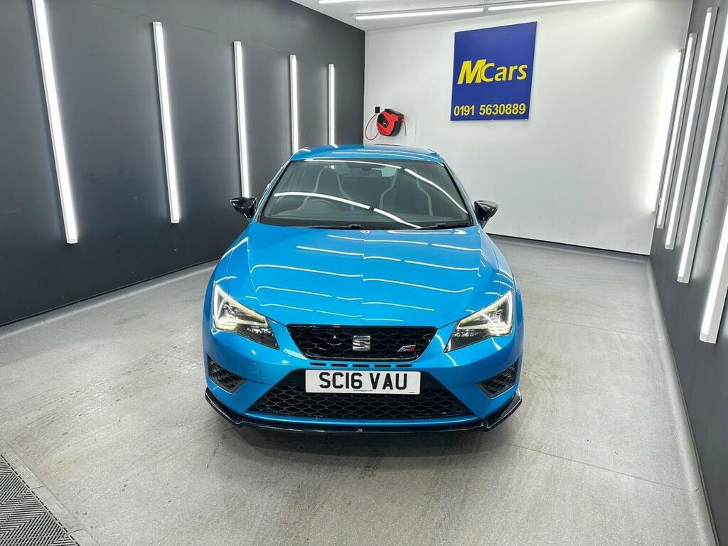 Seat Leon Hatchback 2.0 Tsi Cupra 280 Sport Coupe Euro 6 S SC16VAU Blue #6