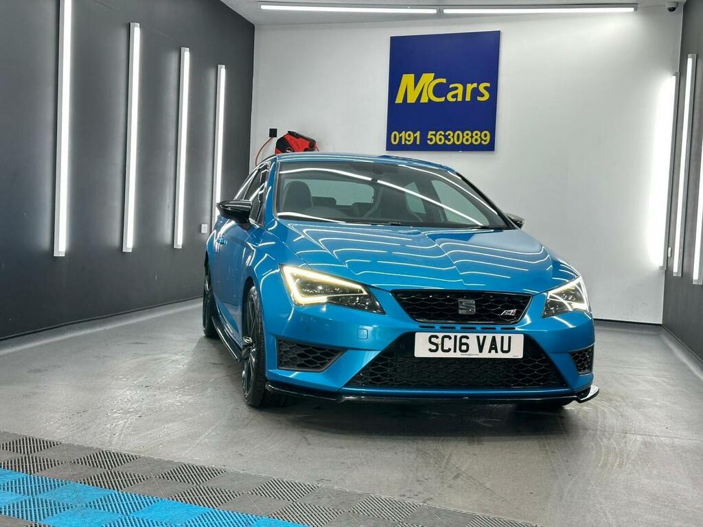 Seat Leon Hatchback 2.0 Tsi Cupra 280 Sport Coupe Euro 6 S SC16VAU Blue #4
