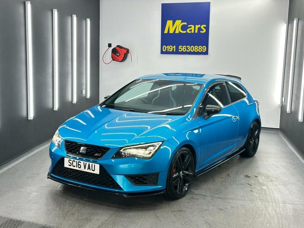 Seat Leon Hatchback 2.0 Tsi Cupra 280 Sport Coupe Euro 6 S SC16VAU Blue #3