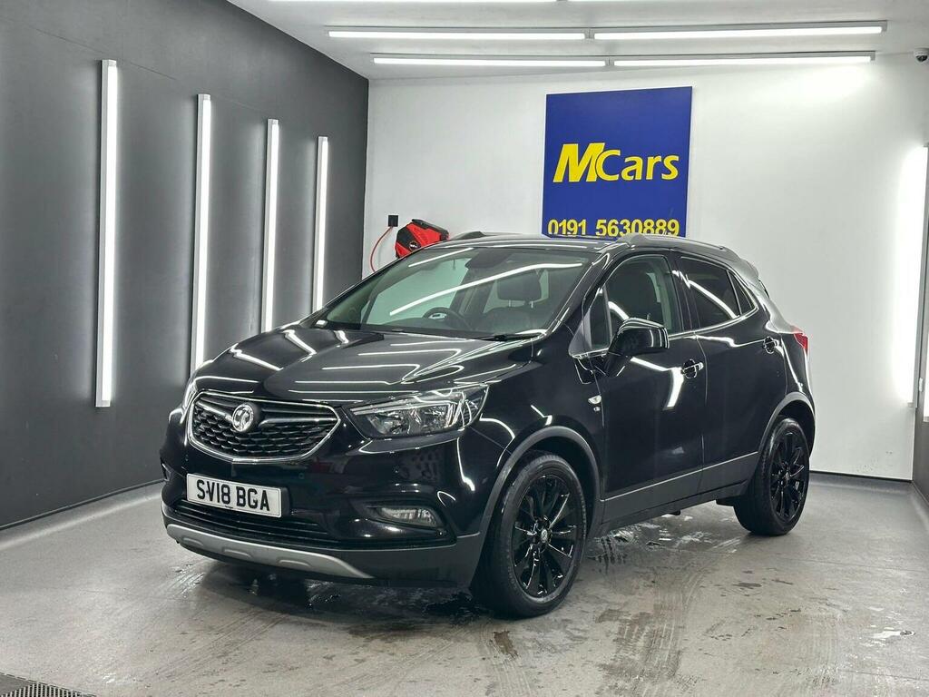 Vauxhall Mokka X Suv 1.4I Turbo Ecotec Elite Euro 6 Ss 2018 SV18BGA Black #2