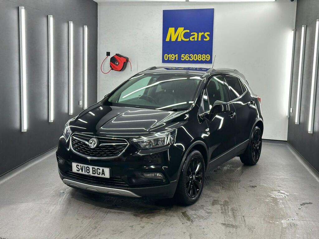 Vauxhall Mokka X Suv 1.4I Turbo Ecotec Elite Euro 6 Ss 2018 SV18BGA Black #4