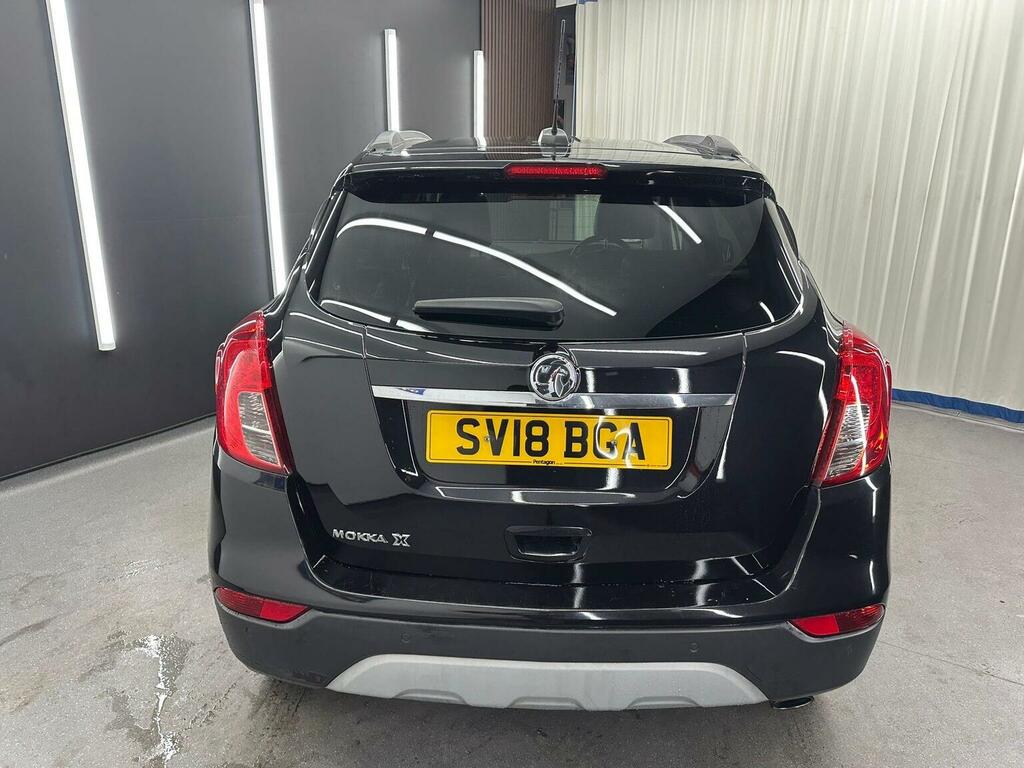 Vauxhall Mokka X Suv 1.4I Turbo Ecotec Elite Euro 6 Ss 2018 SV18BGA Black #6