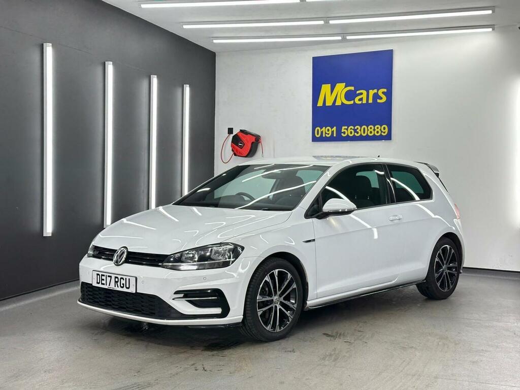 Volkswagen Golf Hatchback 2.0 Tdi Bluemotion Tech R-line Euro 6 S DE17RGU White #2