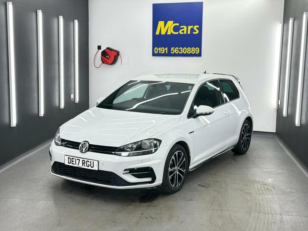 Volkswagen Golf Hatchback 2.0 Tdi Bluemotion Tech R-line Euro 6 S DE17RGU White #4