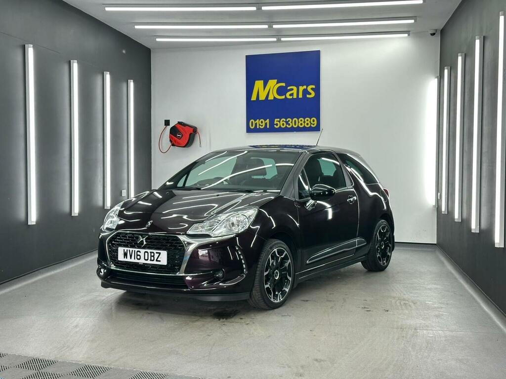 DS DS 3 Hatchback 1.6 Bluehdi Elegance Euro 6 Ss 2 WV16OBZ Purple #3