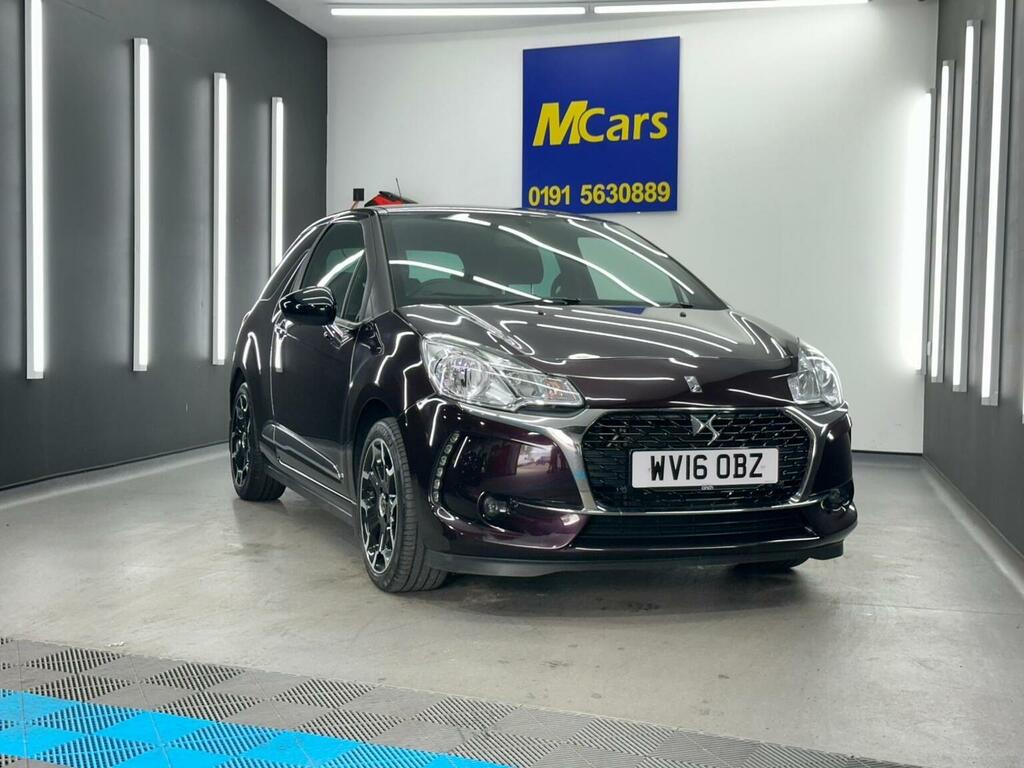 DS DS 3 Hatchback 1.6 Bluehdi Elegance Euro 6 Ss 2 WV16OBZ Purple #5