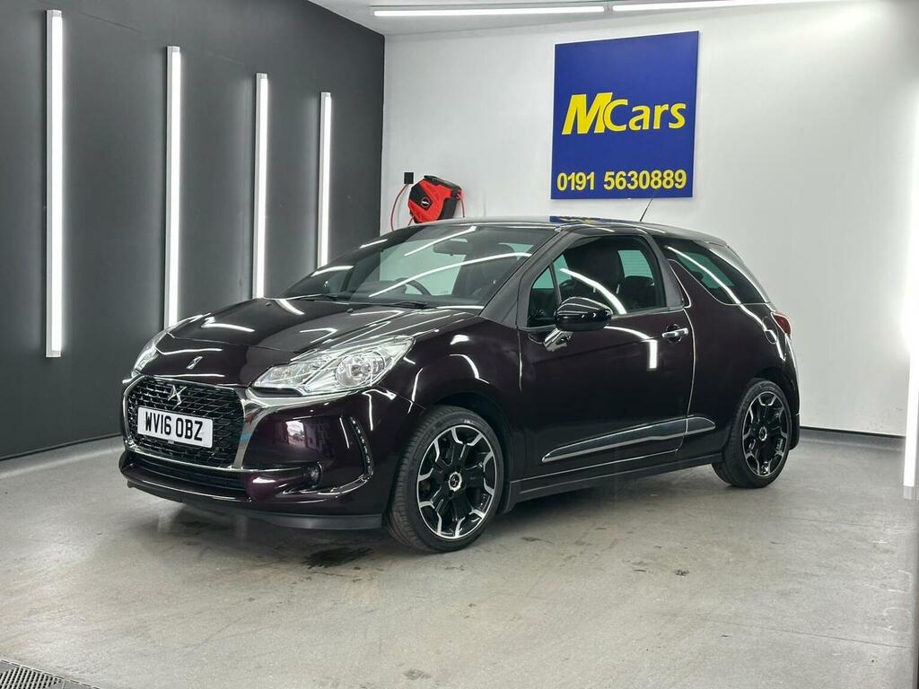 DS DS 3 Hatchback 1.6 Bluehdi Elegance Euro 6 Ss 2 WV16OBZ Purple #4