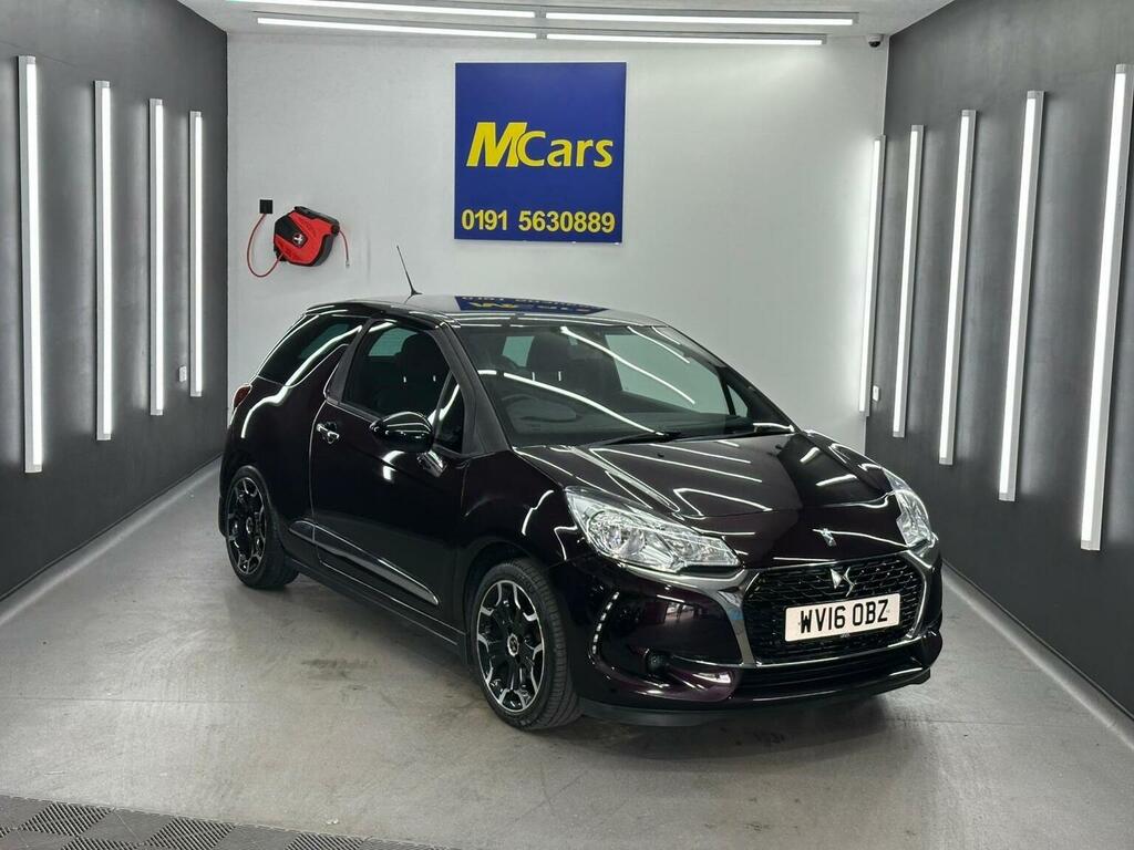 DS DS 3 Hatchback 1.6 Bluehdi Elegance Euro 6 Ss 2 WV16OBZ Purple #2
