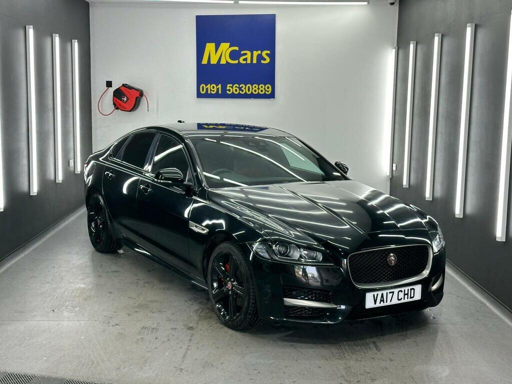 Jaguar XF Saloon 2.0D R-sport Euro 6 Ss 201717 Black #6