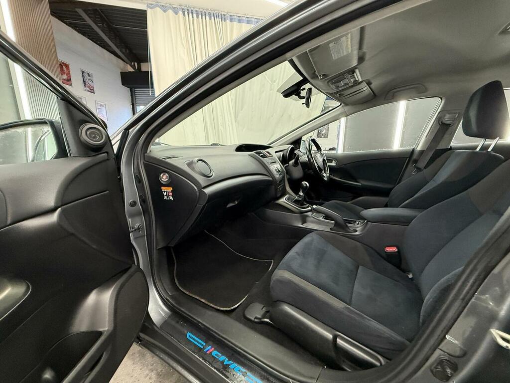 Honda Civic 1.8 I-vtec Es Euro 5 S S White #22