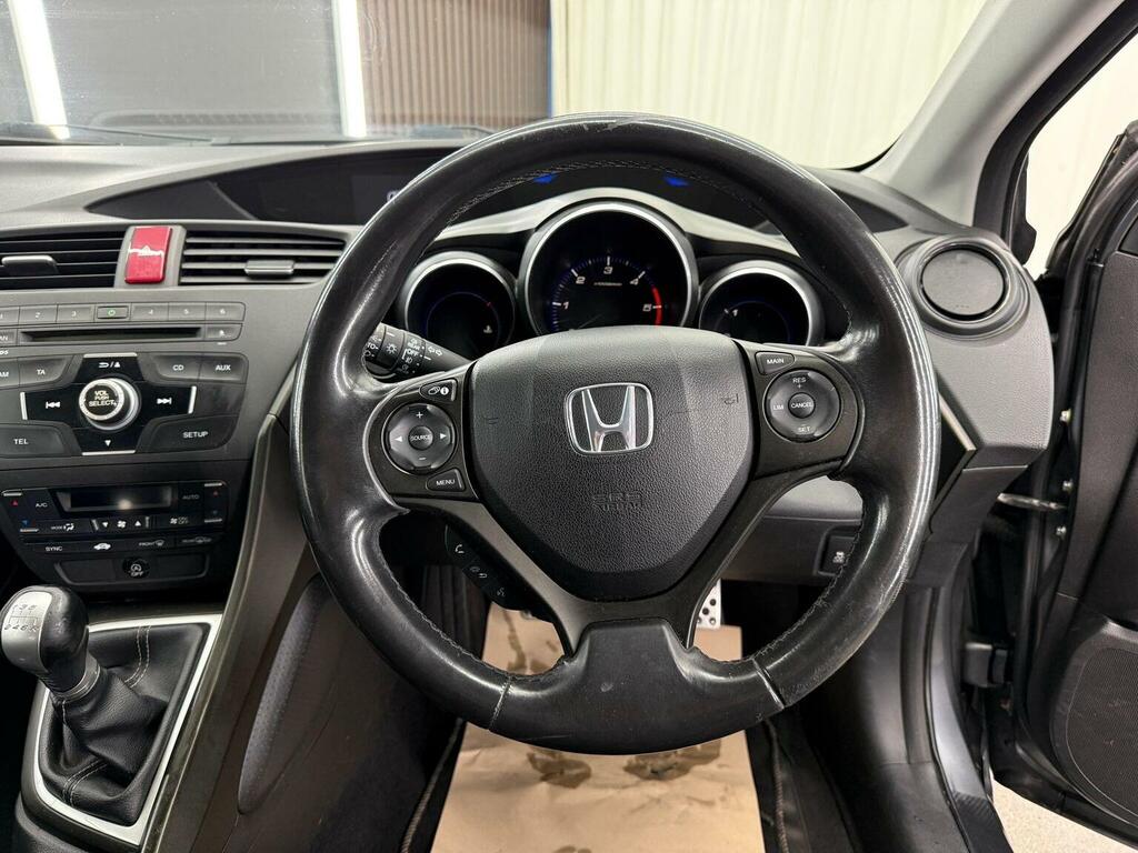 Honda Civic 1.8 I-vtec Es Euro 5 S S White #28