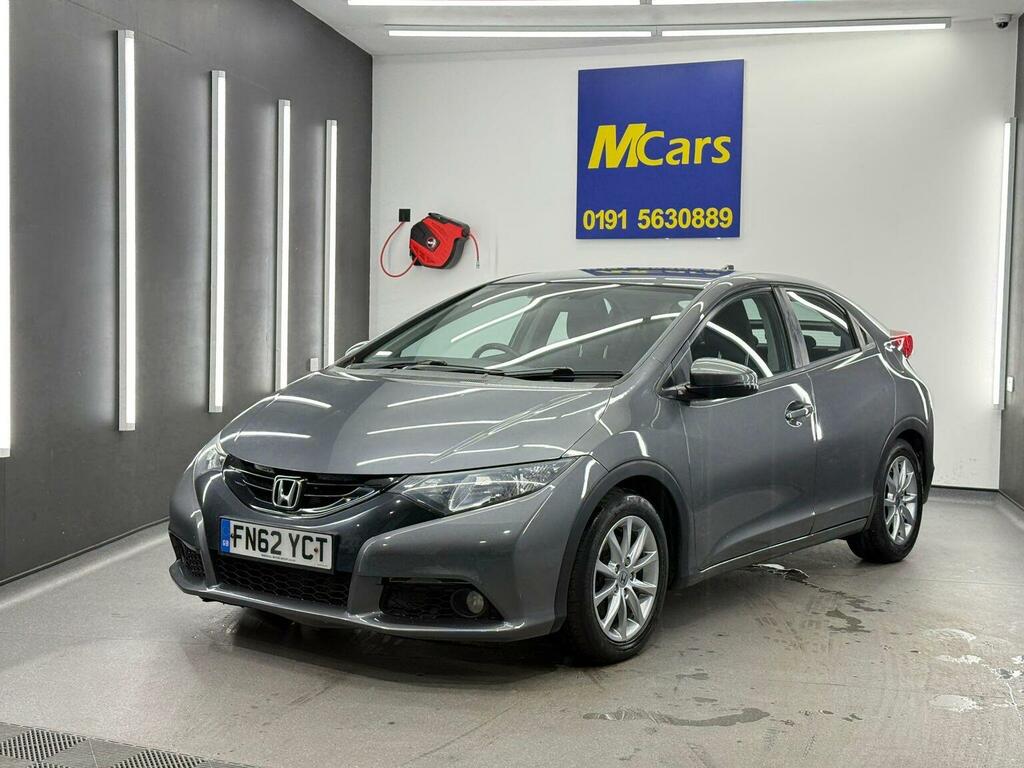 Honda Civic 1.8 I-vtec Es Euro 5 S S White #5
