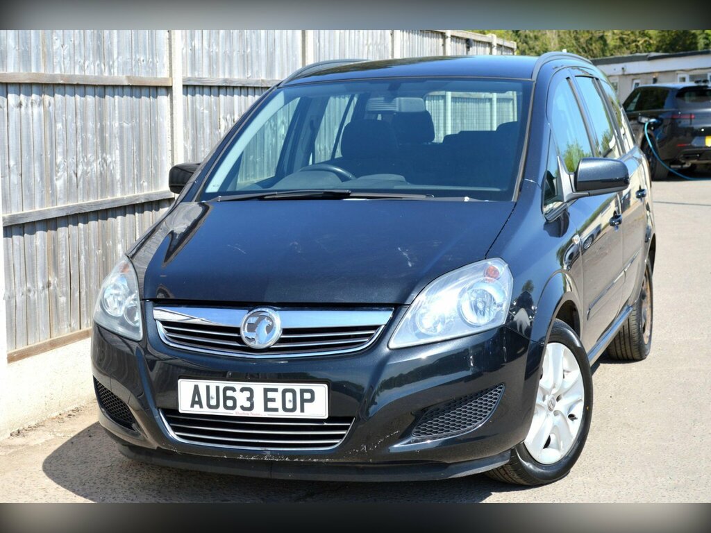 Vauxhall Zafira 1.6 16V Exclusiv Euro 5 Black #3