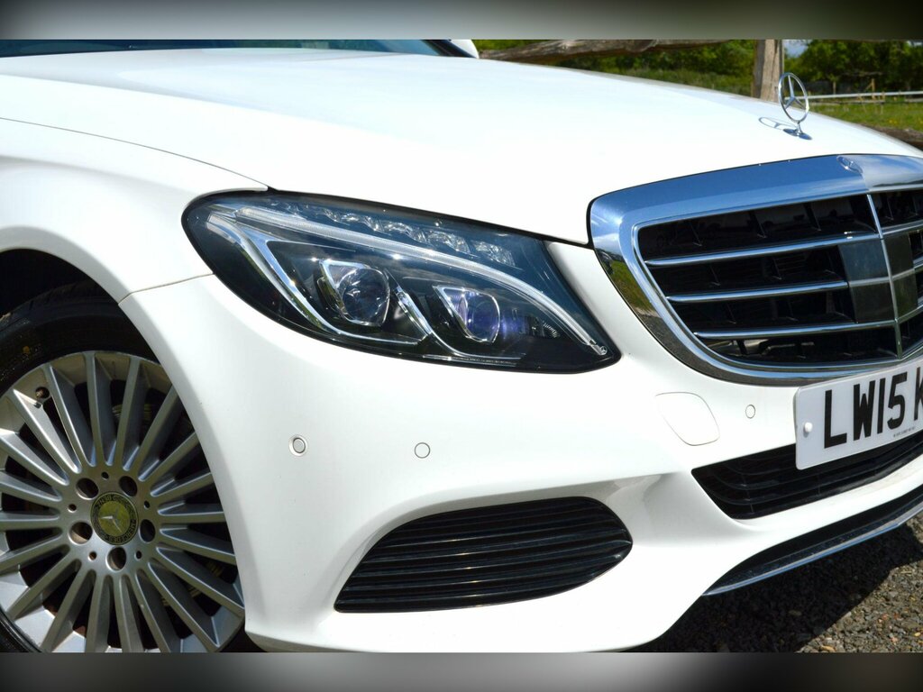 Mercedes-Benz C Class 2.0 C200 Amg Line Premium Saloon 7G-t LW15KTP White #4